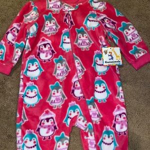 Girl Footy pajamas